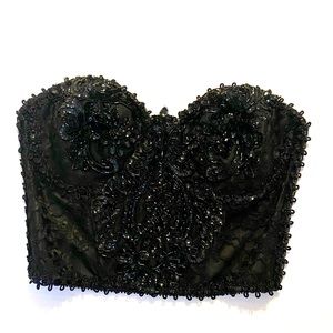 Vintage CACHE’ Bustier Top